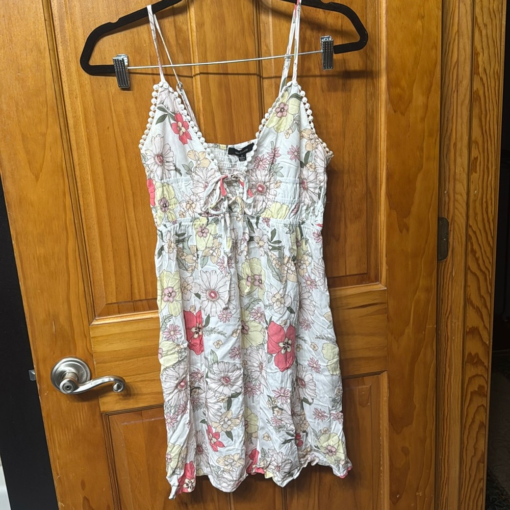 Floral White Sundress